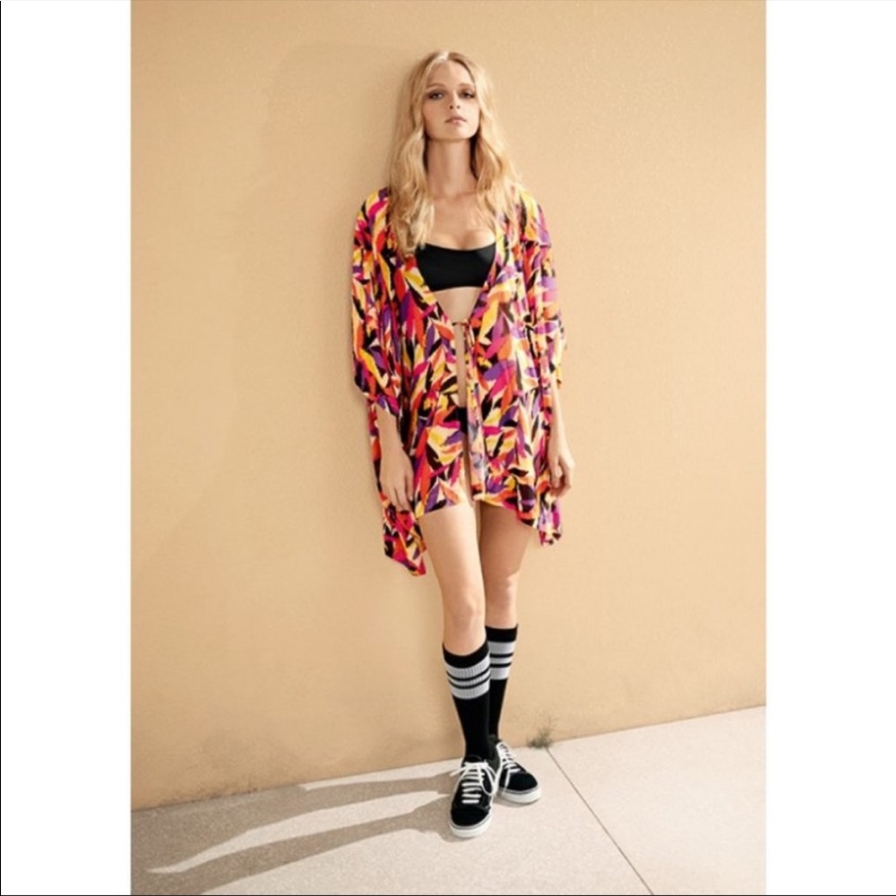 L’Agent Agent Provacateur Colorful Swim Coverup